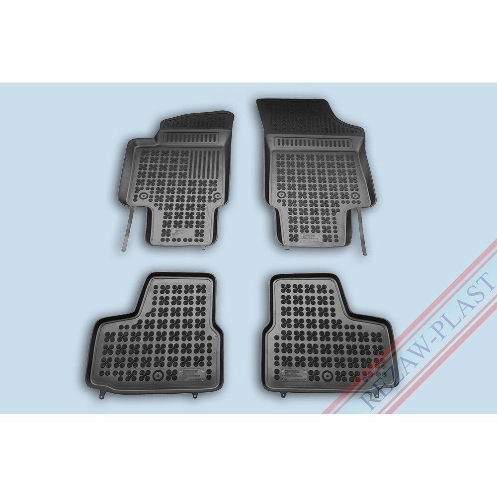 Covoare / Covorase cauciuc SKODA Citigo 2012-prezent presuri stil tip tavita Rezaw