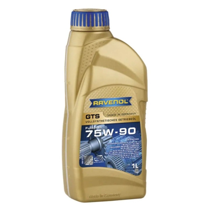 Ulei pentru transmisie Ravenol GTS 75W-90, full synthetic, GL-5/GL-4, 1 l