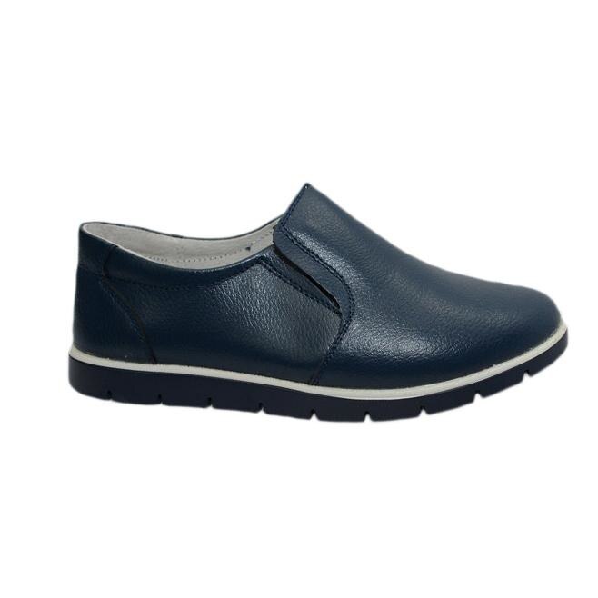 Pantofi cu talpa flexibila,D&J Exclusive, Albastru marin