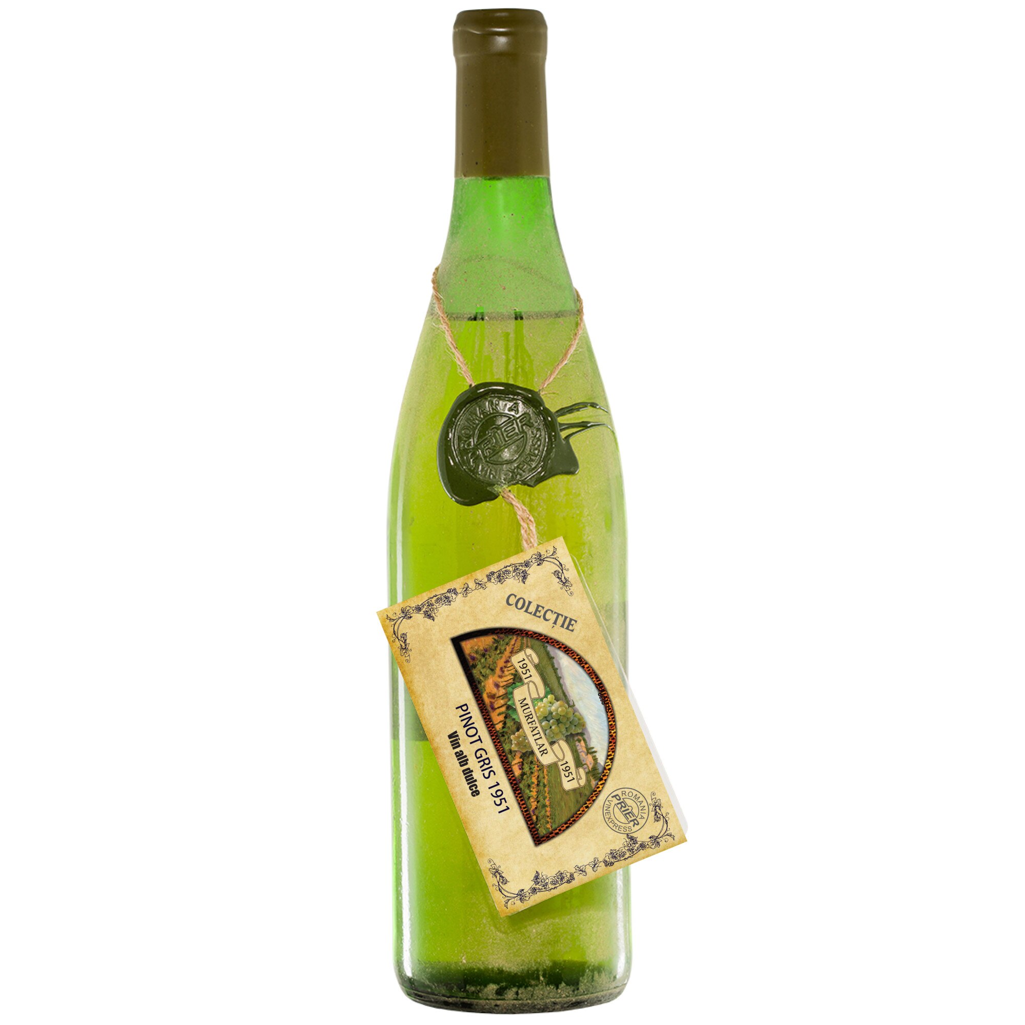 Vin de vinoteca PRIER - Pinot Gris 1951- Murfatlar, 0.75L