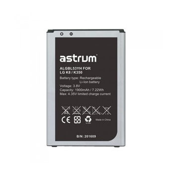 Acumulator LG BL-53YH, 1900mAh, LG K350 K8, Astrum Acumulator LG BL-53YH, 1900mAh, LG K350 K8, Astrum
