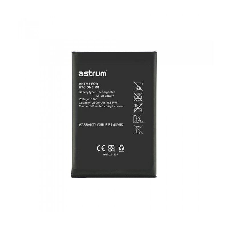 Acumulator AHTM8 HTC One M8 2600mAh Astrum