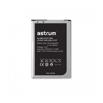 Acumulator LG BL-51YF, 2500mAh, LG H815 G4, Astrum Acumulator LG BL-51YF, 2500mAh, LG H815 G4, Astrum