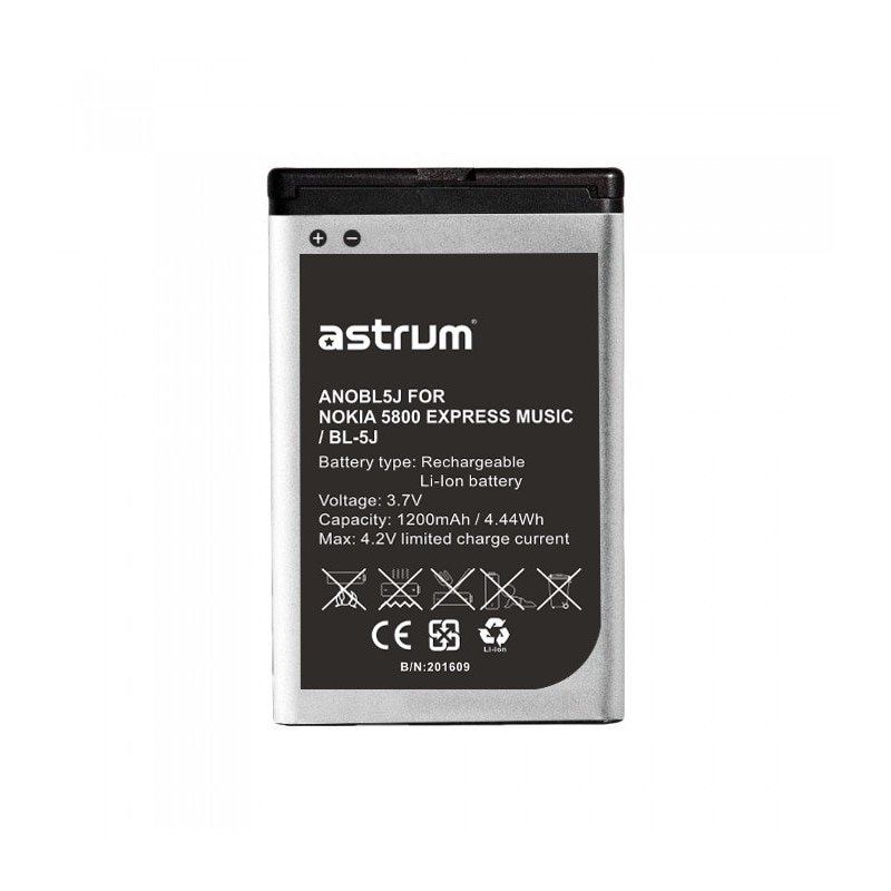 Acumulator AN5800 Nokia BL-5J 1430mAh Astrum