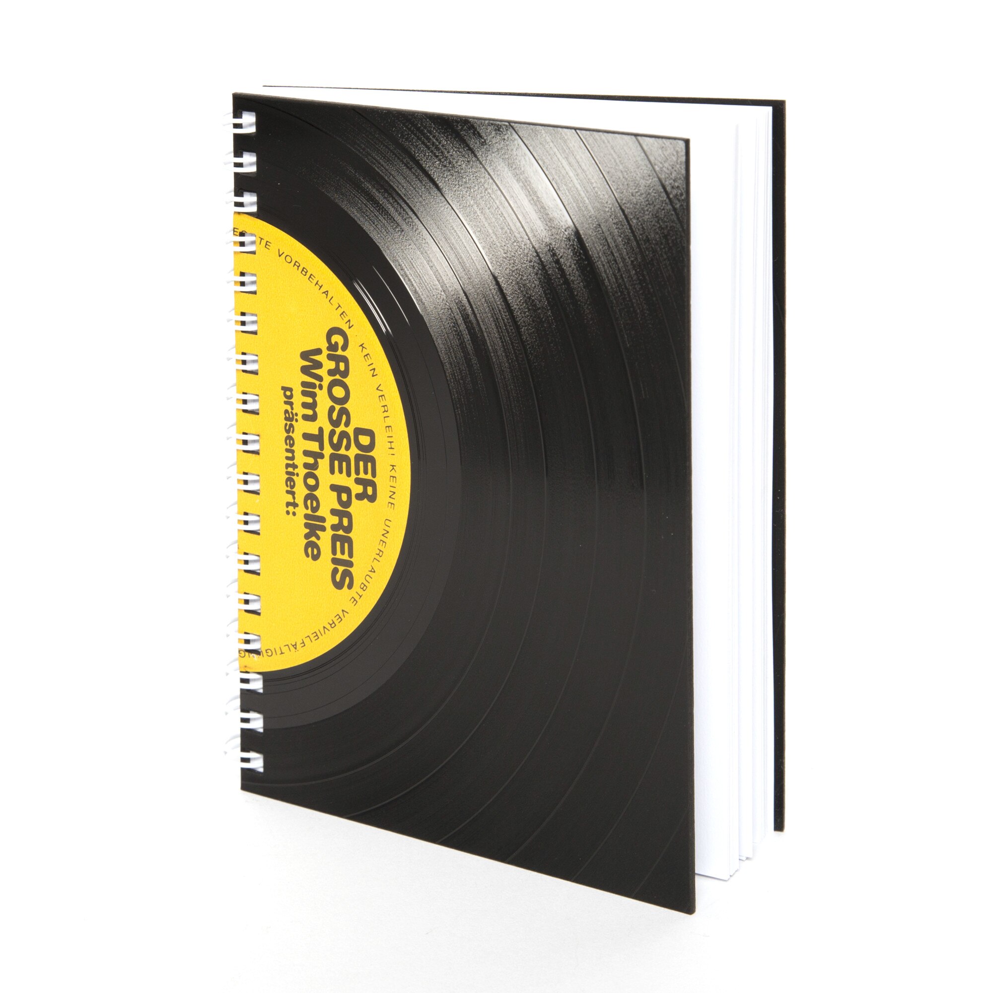Agenda vinil reciclat, Vinilistic, A6, Carnetel, Grosse, 11x15cm, Cadou original