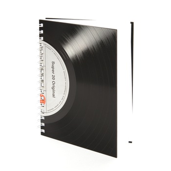 Agenda vinil reciclat, Vinilistic, A6, Carnetel, Ariola , 11x15cm, Cadou original Agenda vinil reciclat, Vinilistic, A6, Carnetel, Ariola , 11x15cm, Cadou original