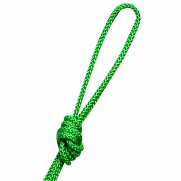 Coarda unicolora Dvision pentru gimnastica ritmica si dans, culoare verde, lungime 3m, conforma cu regulamentul FIG