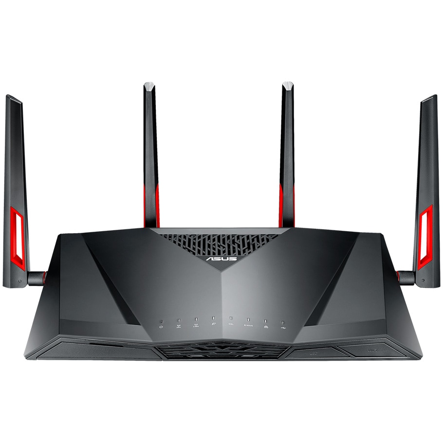 avoid Ray Props Router modem ASUS DSL-AC88U, AC3100, Wi-Fi, Dual-Band, LTE/3G, IPTV,  Control Parental - eMAG.ro