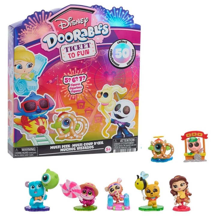 Doorables Disney Ticket to Fun асортиран комплект изненадващи фигурки