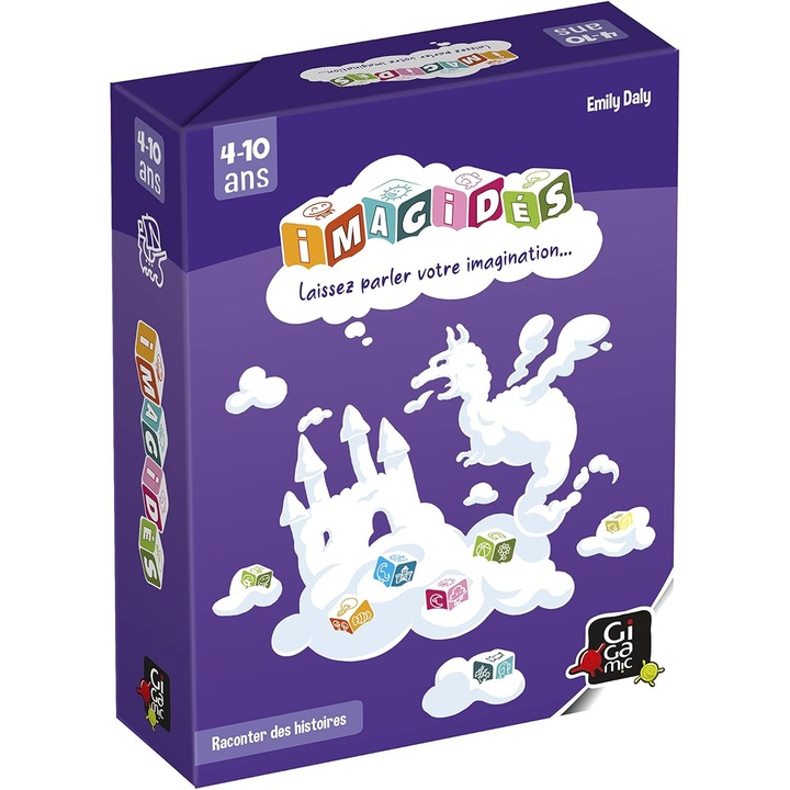Joc de societate GIGAMIC IMAGIDES (Nou Format), L, Negru, Alb - Joc Creativ