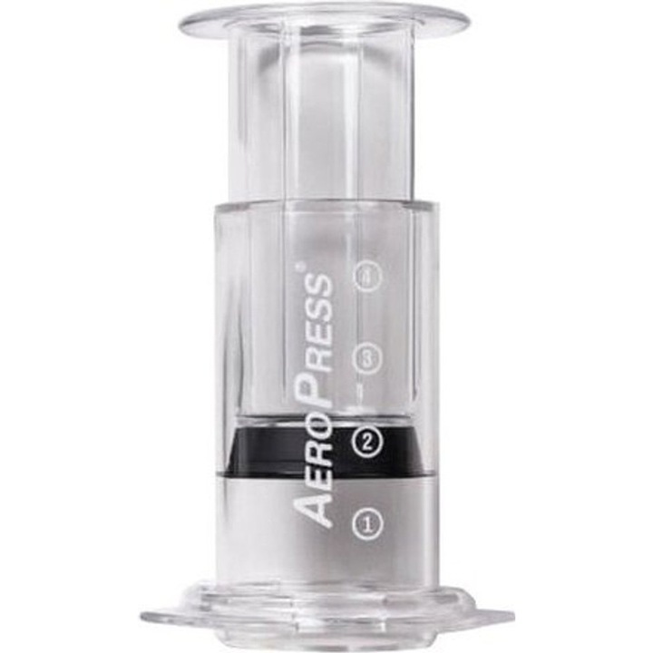 Espressor manual AeroPress, model 085276081984, Tritan transparent, 250 ml