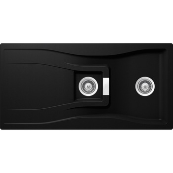 Chiuveta granit Schock Waterfall D-150 Puro, 1000 x 500 mm, adancime cuva 184 mm, reversibila, montare pe blat Chiuveta granit Schock Waterfall D-150 Puro, 1000 x 500 mm, adancime cuva 184 mm, reversibila, montare pe blat