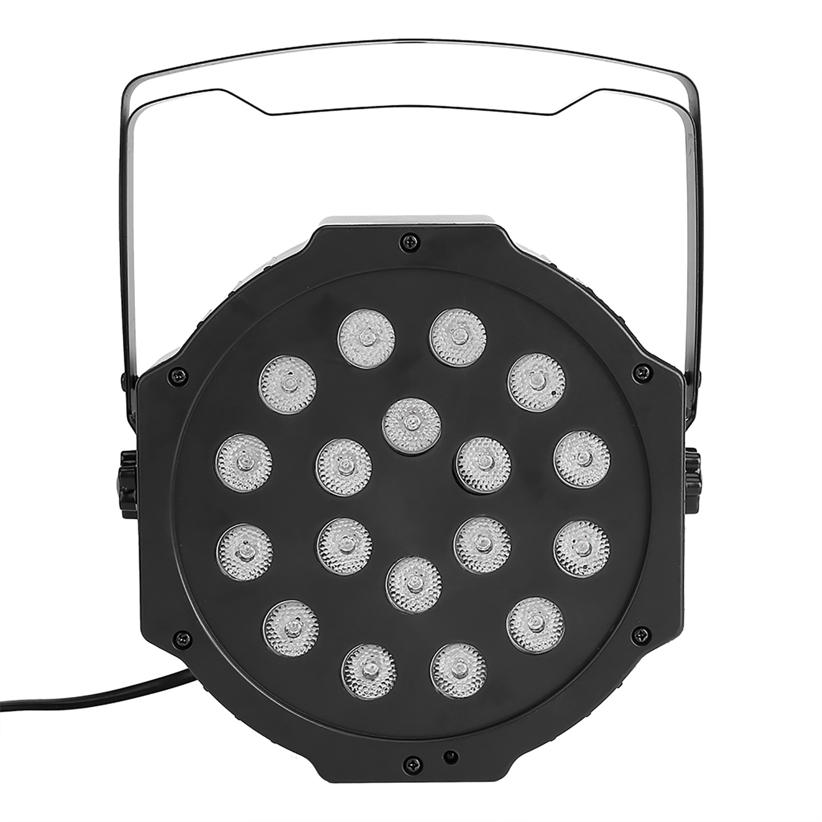 Graphics Card Controller Software Lampa RGB cu 18 LED-uri plate Par pentru scena de club, DJ, petrecere ...