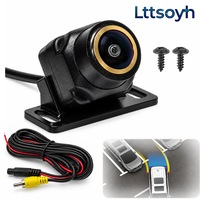 Camera Marsarier Auto Lttsoyh®, AHD 1080P, Lentila Sony 170°, Vedere Nocturna, IP68 Rezistenta la Apa, Cip Inteligent cu Linii Ghidaj, Reducere Zgomot 3D, Instalare Universala, Mufa RCA/4PIN, Marcaj R UE