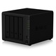 Network Attached Storage Synology DS418 DiskStation cu procesor Realtek RTD1296 1.4GHz, 4-Bay, 2GB DDR4
