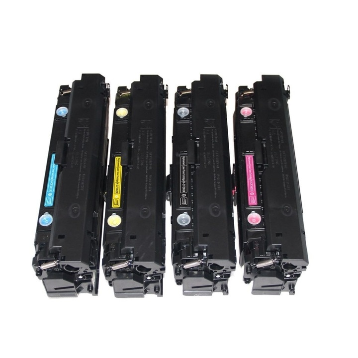 CF360X Комплект от 4 HQ тонер касети, съвместими с CF360X, CF361X, CF362X, CF363X, BK/C/M/Y, за HP Color Laserjet Enterprise M552dn, M553n, M553dn, M553x, MFP M577dn, MFP M577f, Flow MFP M577z