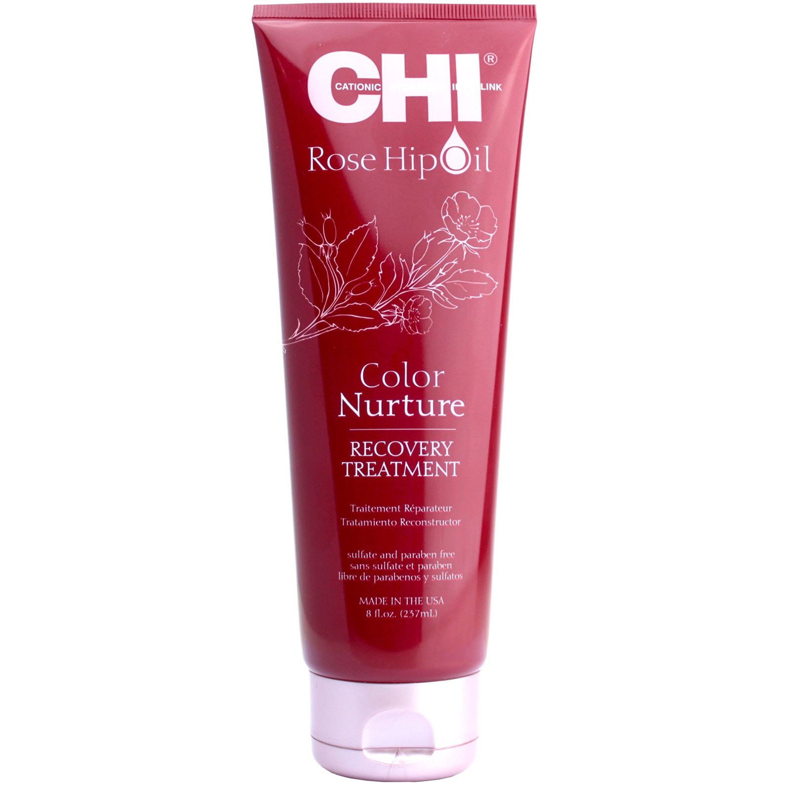 Tratament CHI, Rose Hip Oil Color Nuture Recovery Treatment, 237 ml