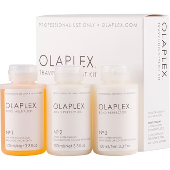 Set tratament Olaplex, Professional Travelling stylist Kit No.1 100 ml + 2x No.2 100 ml Set tratament Olaplex, Professional Travelling stylist Kit No.1 100 ml + 2x No.2 100 ml