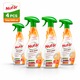 Pachet x 4 Solutie pentru scos pete Nufar, 500ml, spray, pentru tesaturi albe si colorate, fara clor