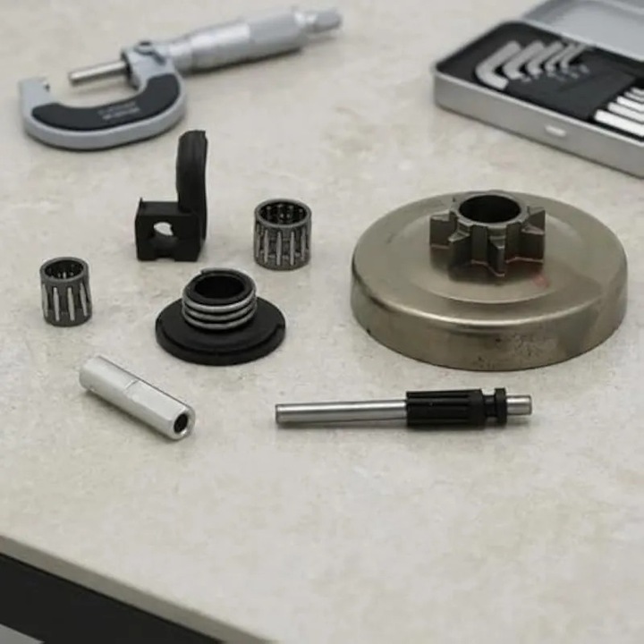 Pompa de ulei pentru kit de ax cu piston, 6 piese, pompa de ulei pentru