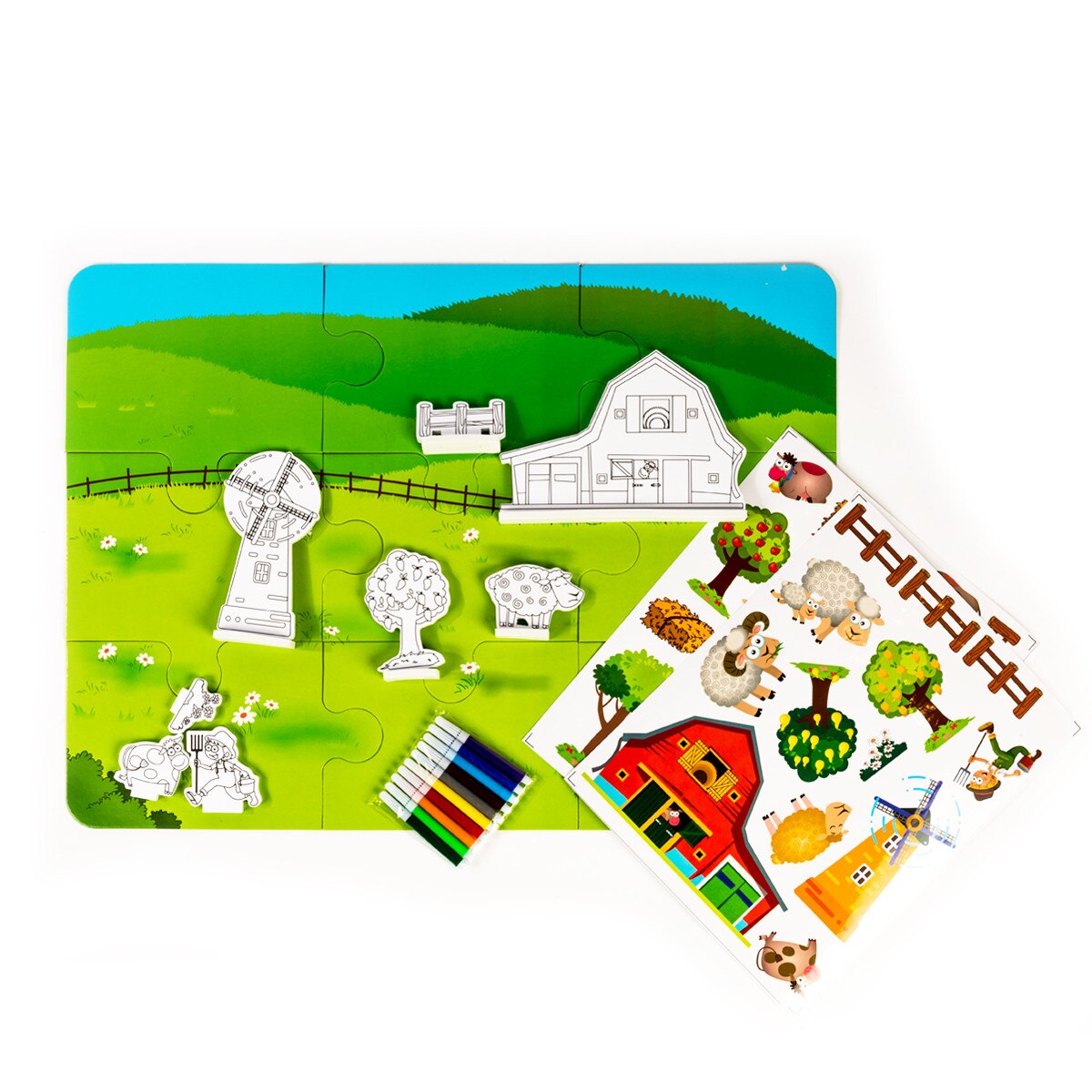 Joc de masa creativ Dabago Joy Ranch