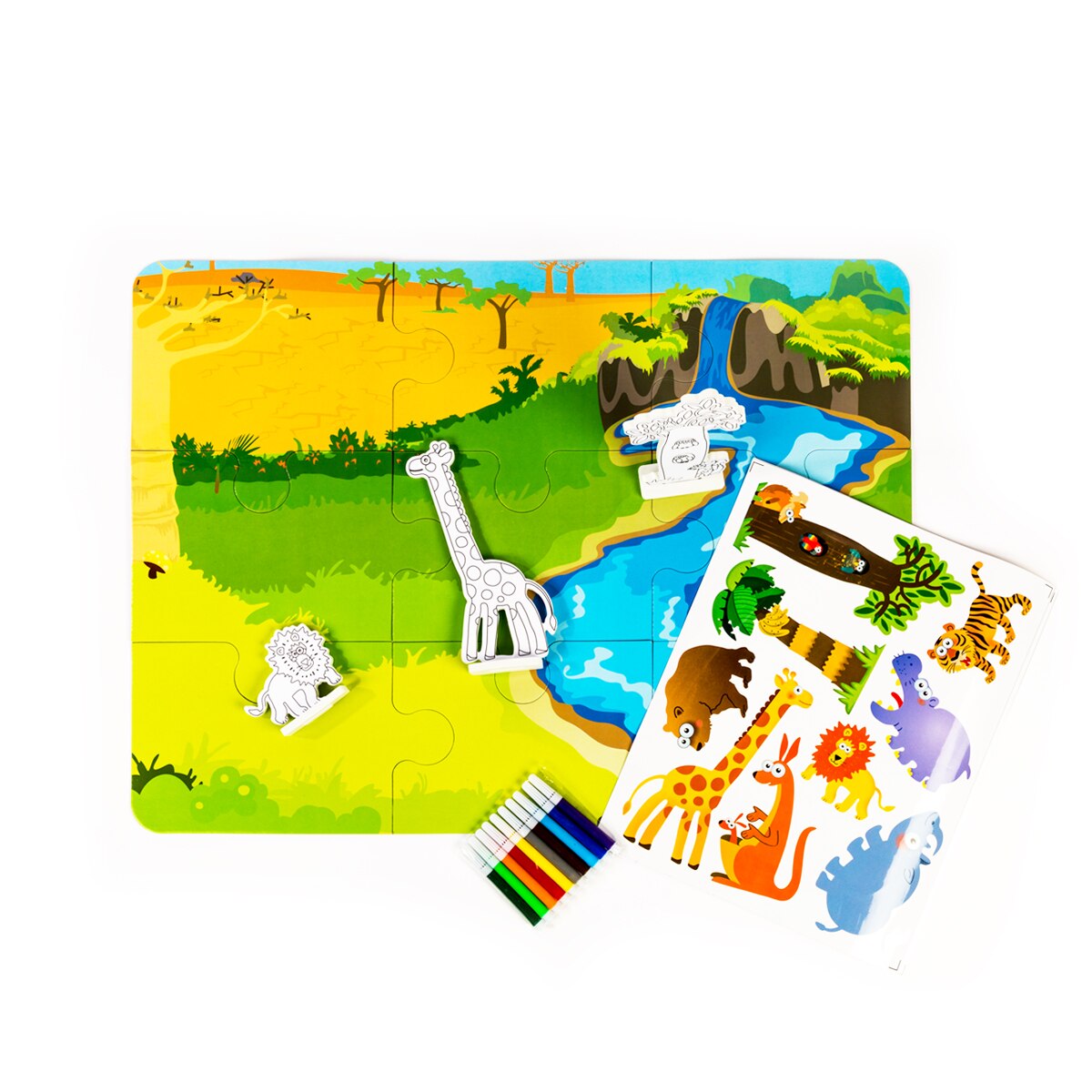 Joc de masa creativ Dabago Animals Park