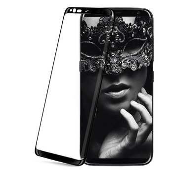 Folie Sticla Securizata Protectie Ecran 3D Securizata telefon Samsung S8 Plus ofera protectie Ultrasubtire Black Folie Sticla Securizata Protectie Ecran 3D Securizata telefon Samsung S8 Plus ofera protectie Ultrasubtire Black