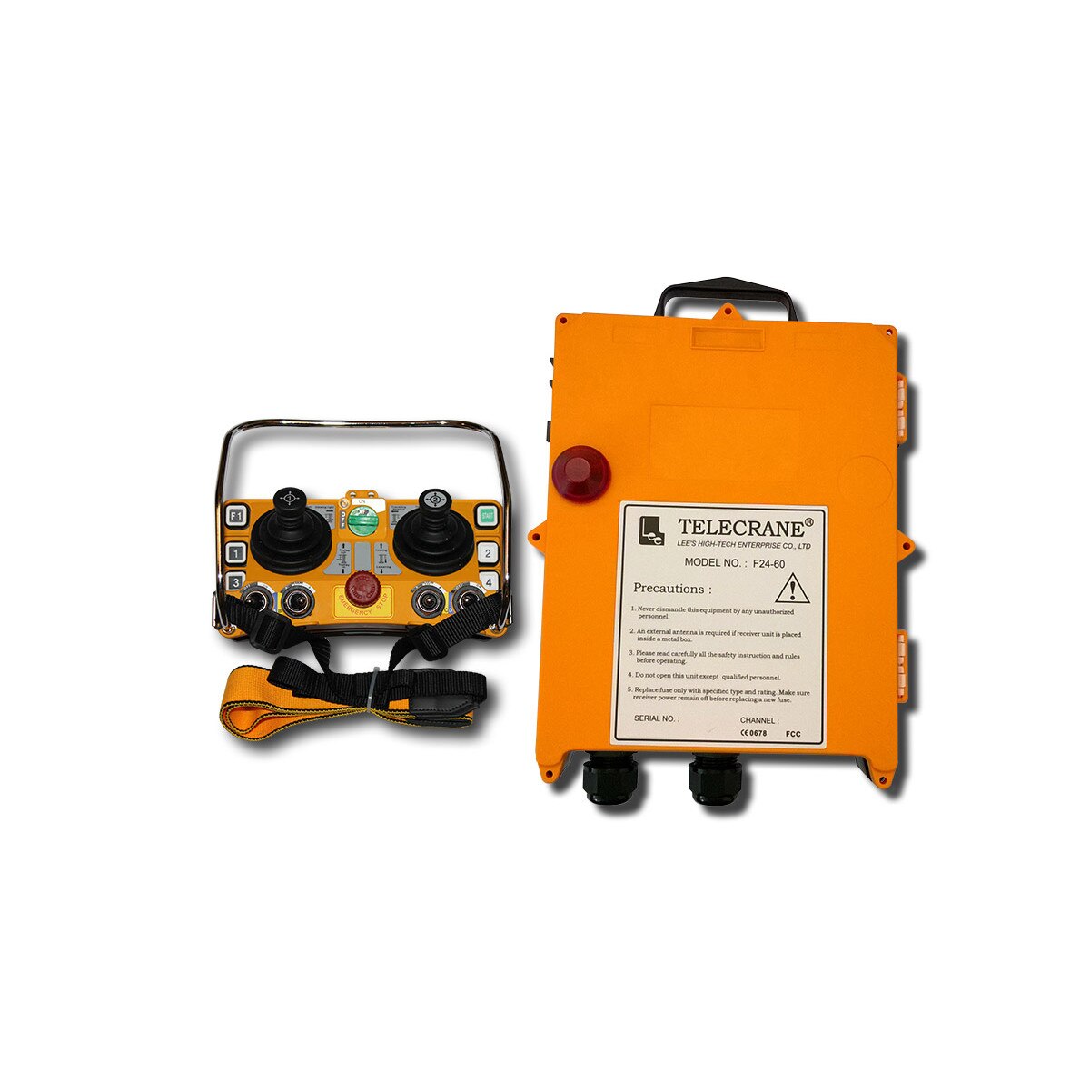 Set Radiocomanda industriala Telecrane F24-60