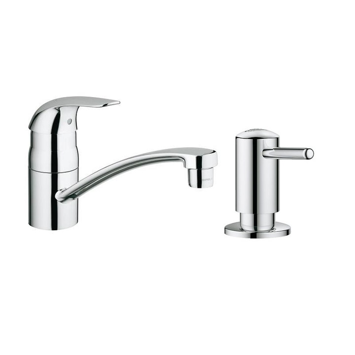 Set baterie bucatarie Grohe Swift +dozator sapun lichid