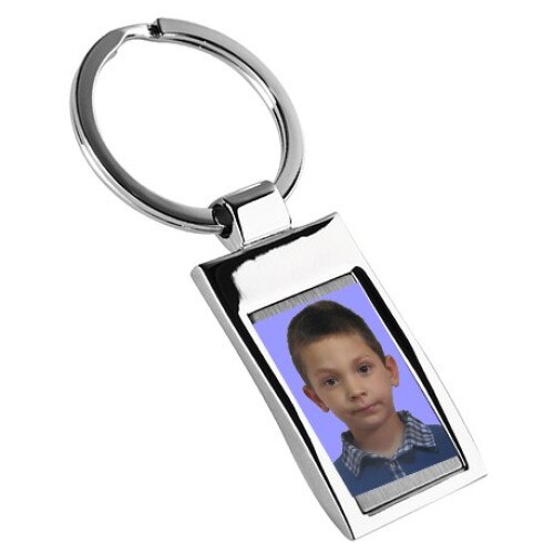 Breloc metalic dublu