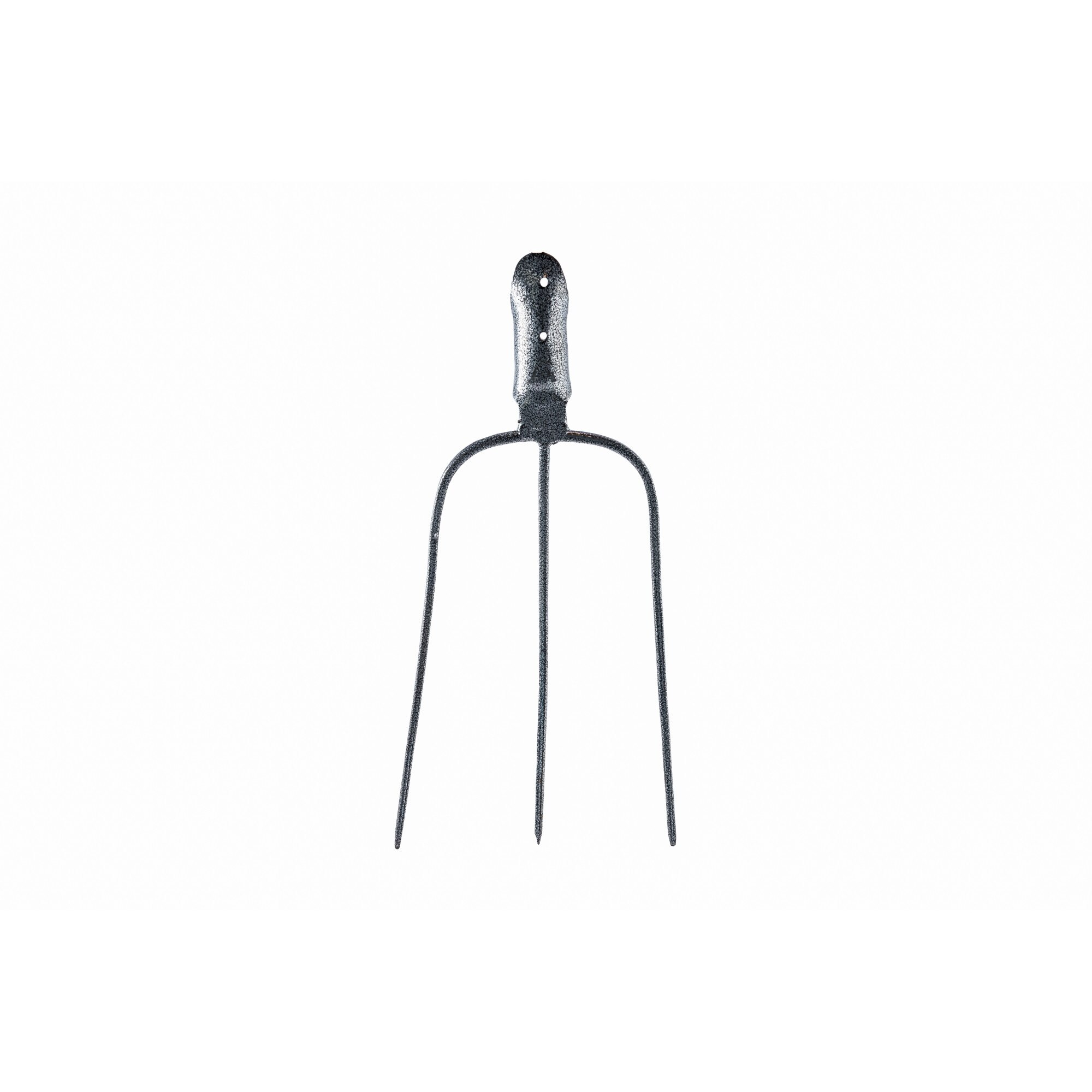 Set 3 Furci cu 3 coarne fara coada 770g , fier forjat