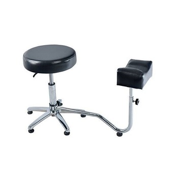 Suport pedichiura cu scaun 3205-BL, reglabil, negru Suport pedichiura cu scaun 3205-BL, reglabil, negru