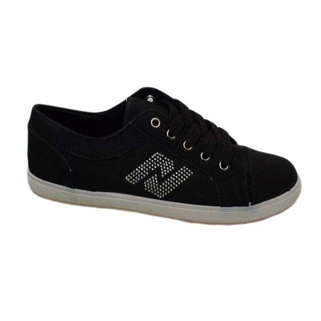 Tenisi potriviti pentru primavara, toamna, D&J Exclusive, Negru