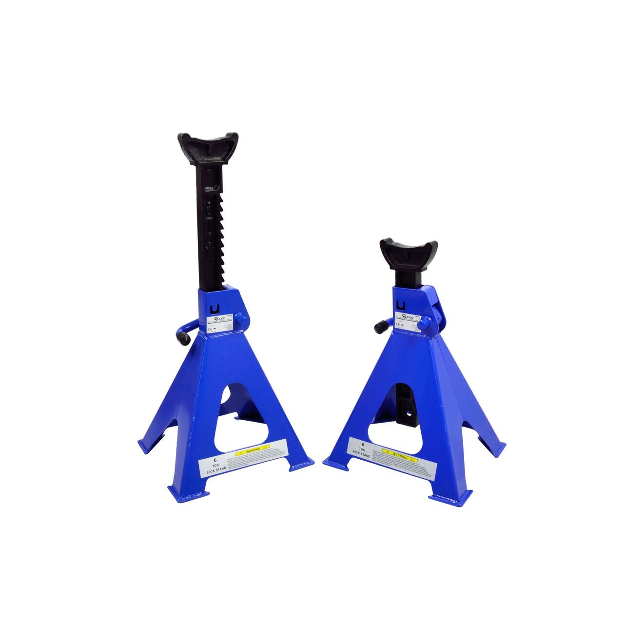 Set 2 suporti reglabili pentru autovehicule, trepte, 6T , Geko, G02161