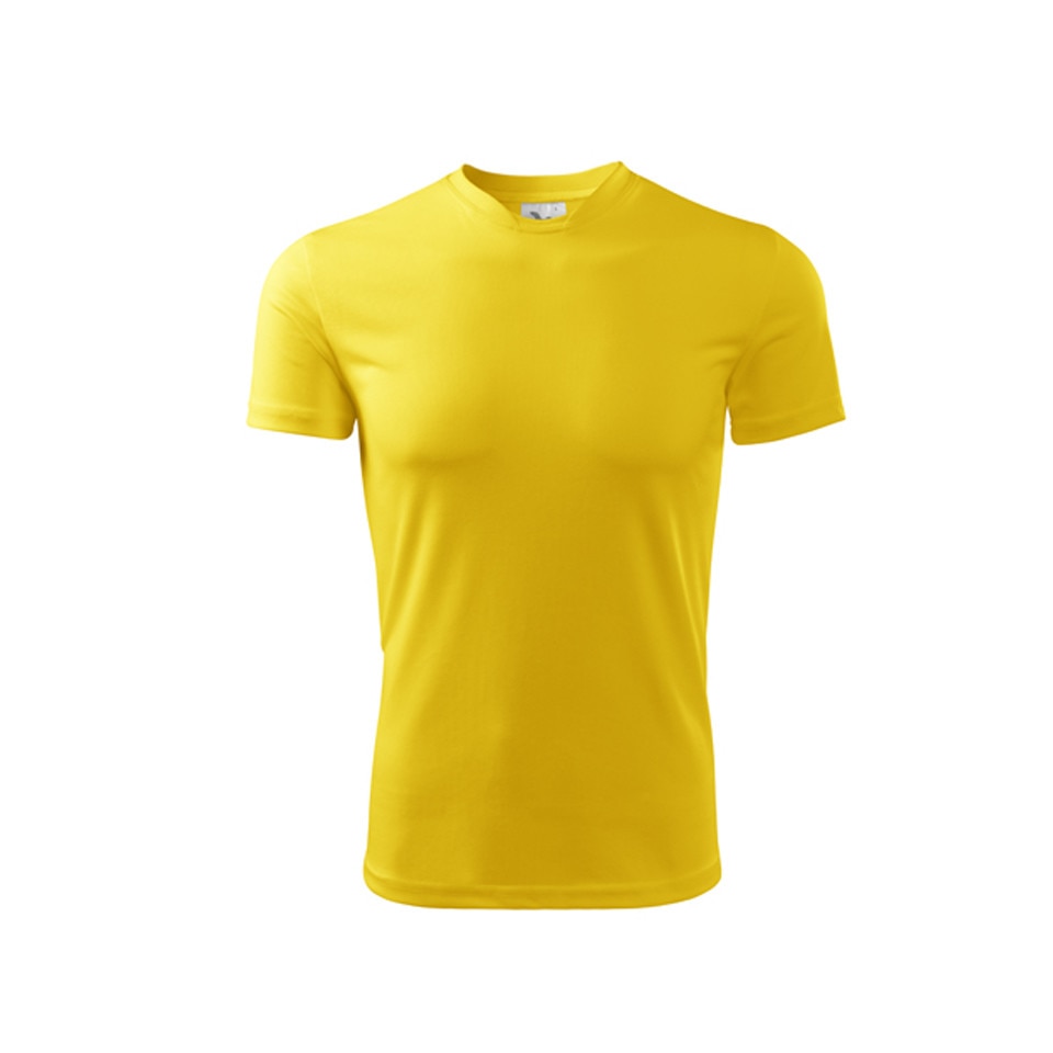 Tricou barbati, Malfini, sport, poliester, Galben