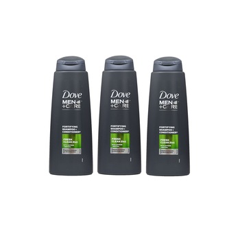 Set Sampon Dove Men+ Care Fresh Clean 2in1, 3 x 400 ml Set Sampon Dove Men+ Care Fresh Clean 2in1, 3 x 400 ml