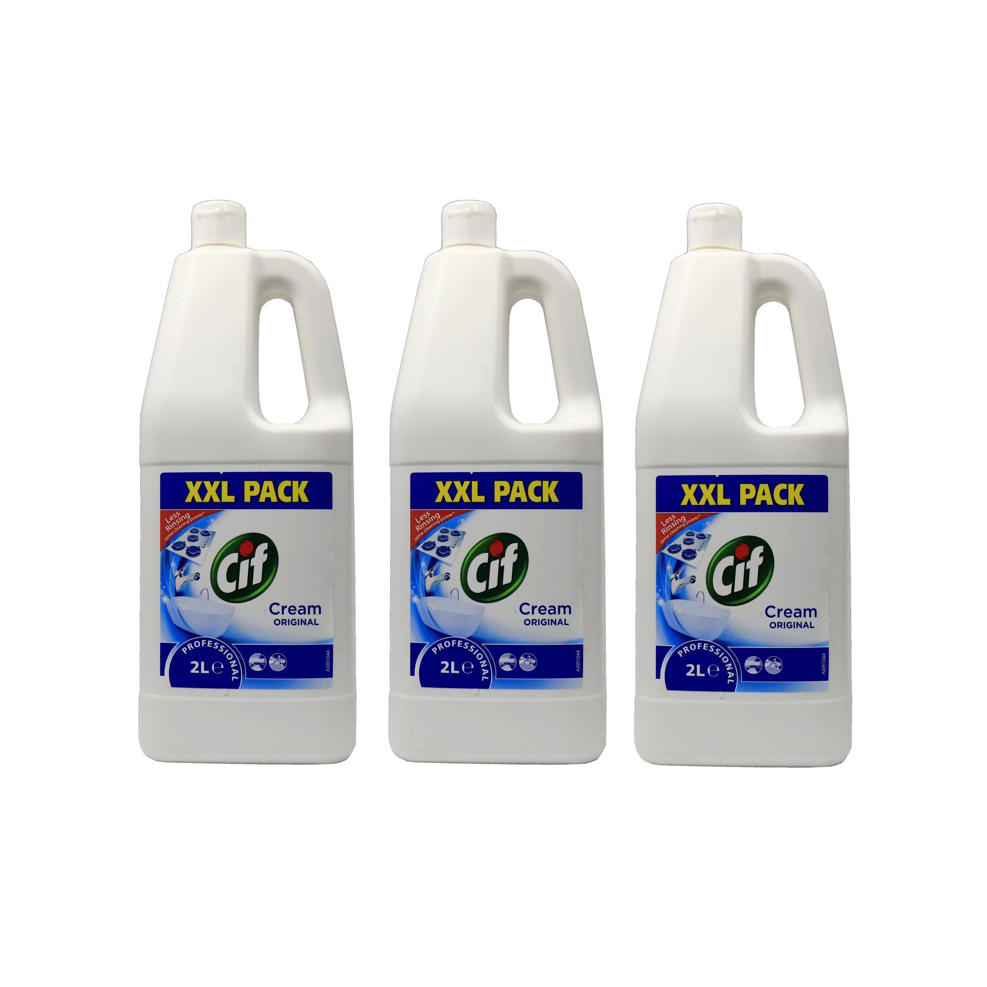 Set Crema Curatat Profesionala Cif, Original, 2l, 3 buc