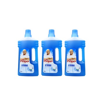 Set Solutie pardoseli Mr Proper Ocean, 1l, 3 buc Set Solutie pardoseli Mr Proper Ocean, 1l, 3 buc