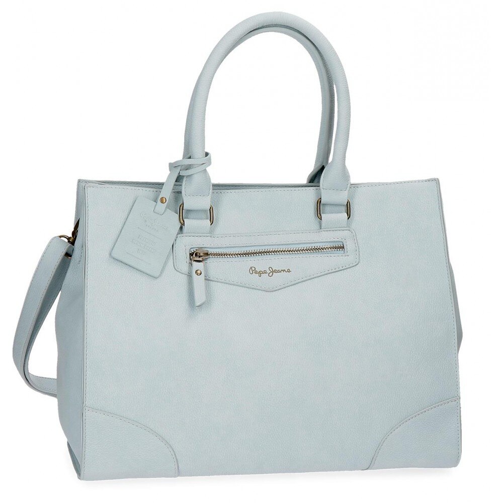 Geanta de mana 36 cm Pepe Jeans Olivia albastru
