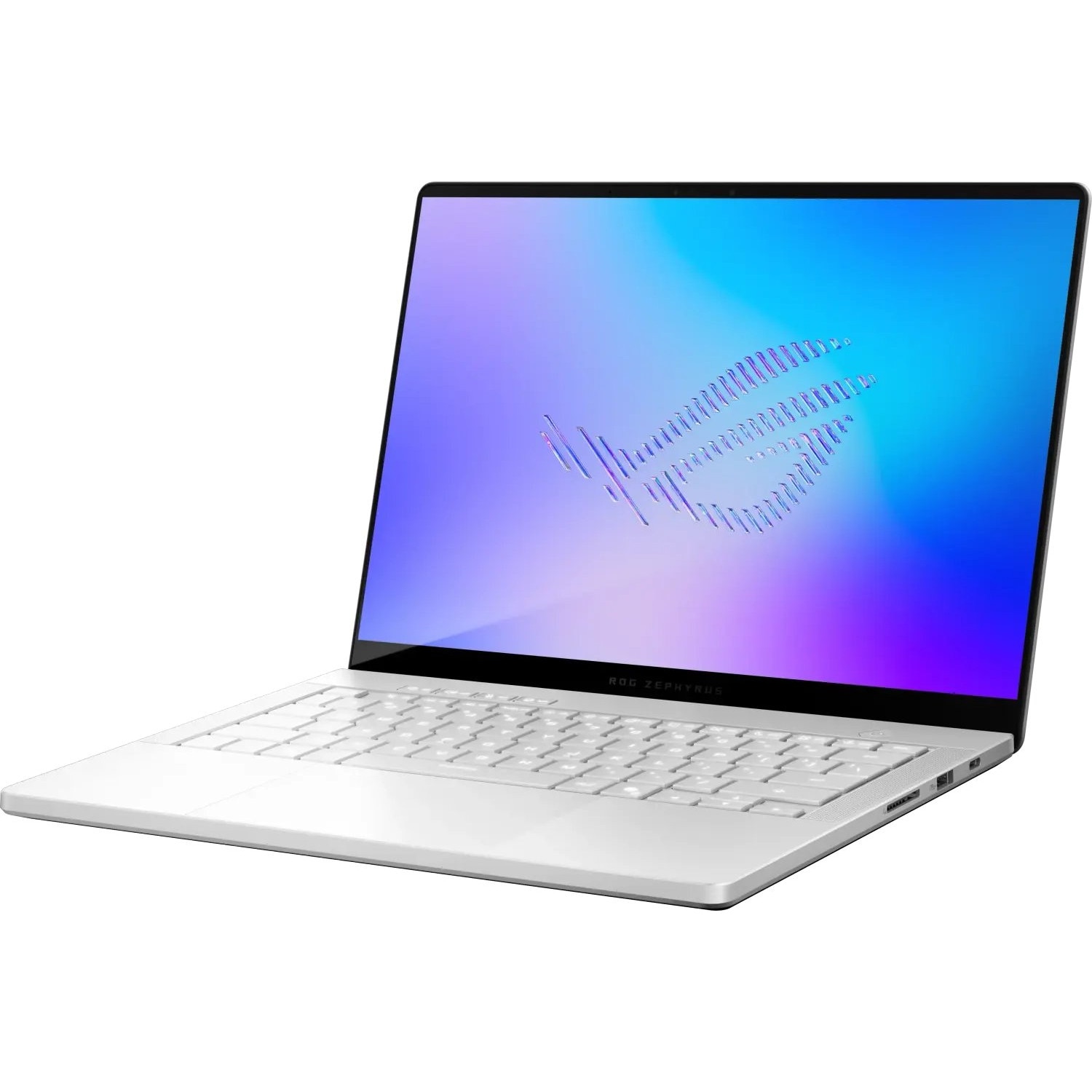 Laptop ASUS ROG Zephyrus G14, 14" 3K, Intel® Core™ Ultra 9 386H pana la 4.9 GHz, 32 GB RAM LPDDR5x 8533, 1 TB SSD, NVIDIA® GeForce® RTX 5070 Ti 12 GB, Windows 11 Home, Platinum White 1 TB