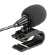 Microfon mono cu clema 31CJ-K0274-260904-1142, unidirectional, conector 2,5 mm, cablu 3 m, negru