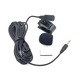 Microfon mono cu clema 31CJ-K0274-260904-1142, unidirectional, conector 2,5 mm, cablu 3 m, negru