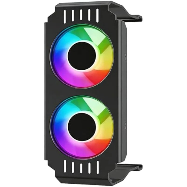 Cooler de aer CPU silentios cu ventilator dublu de 120 mm