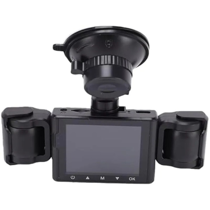 Camera auto cu 4 canale fata si spate, monitorizare 1080P la 360 de grade, camera auto cu 4 canale, inregistrare in bucla, ecran de 2 inci pentru masini, camioane, SUV