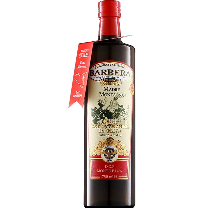 Ulei de masline extra virgin, Barbera, MADRE MONTAGNA Monte Etna, DOP, 750 ml