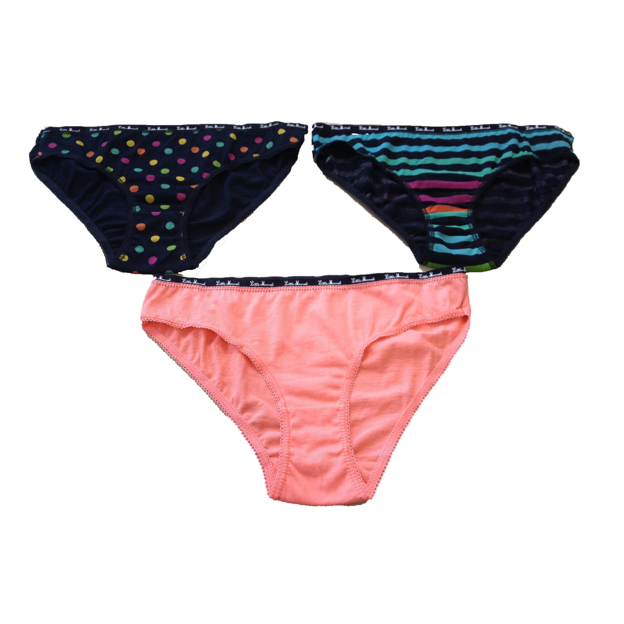 Set slipi Little Marcel negru/orange