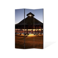 paravan de camera artdeco din 3 panouri urban orase foisor si apus 135 x 180 cm imagen 39_0_
0