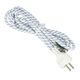 Cablu alimentare fier de calcat universal 2, 8M 3X0, 75mm iauSiRepar®
