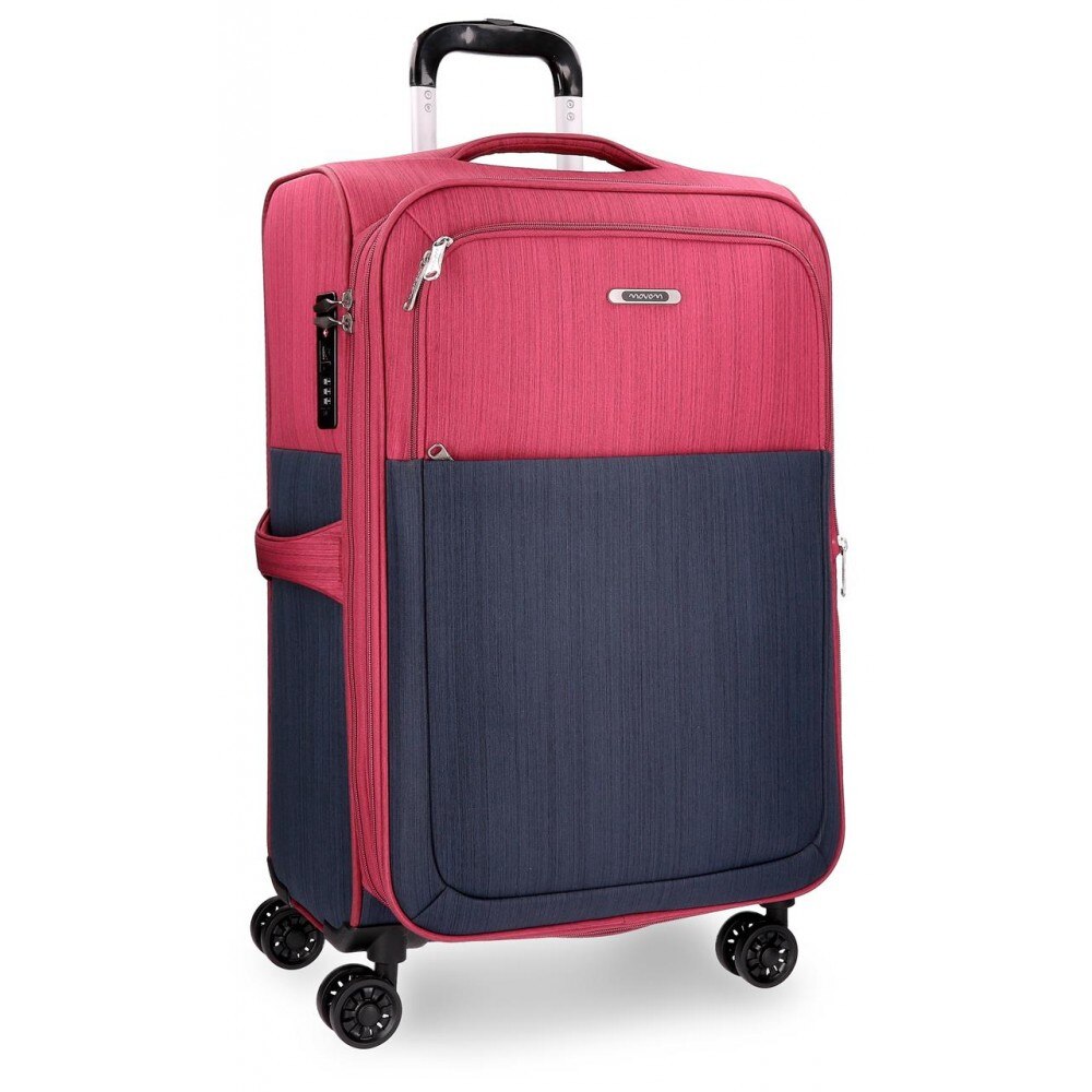 Troler 75 cm 4 roti Movom Tucson fuchsia