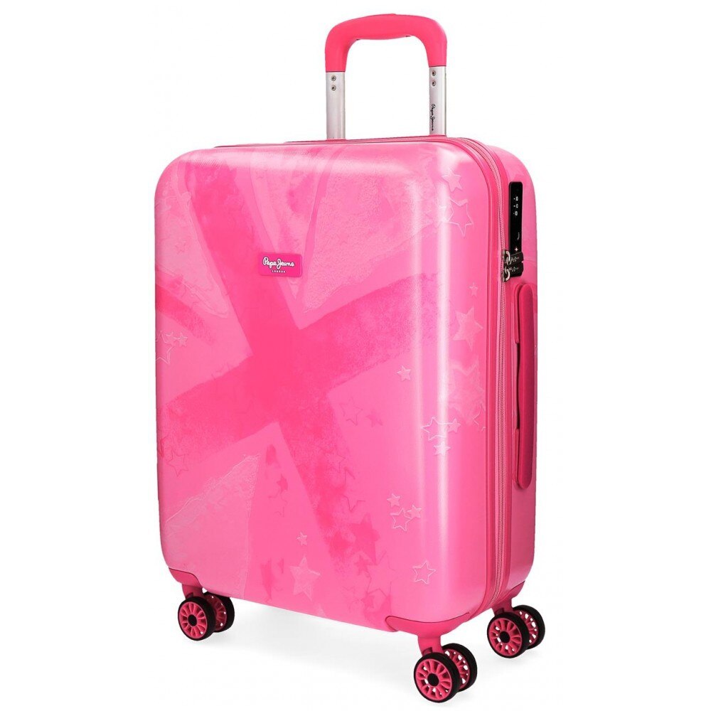 Troler ABS 55 cm 4 roti Pepe Jeans Clea